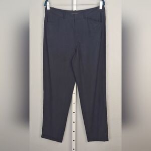 Elie Tahari Tencel Linen Blend Slacks Pants Trousers 32" Waist-Sz 0 Tag-Gray